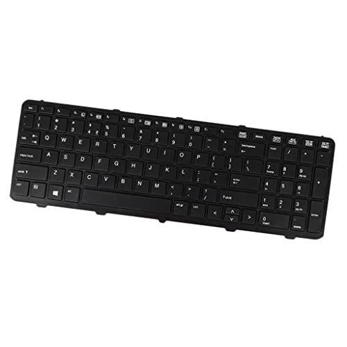 Clavier remplacement ordinateur portable avec cadre et pavé numérique pour réparation clavier