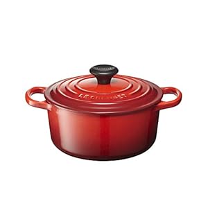 Le Creuset Enameled Cast Iron Signature Round Dutch Oven, 2 qt., Cerise
