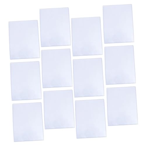 Protège-cartes et étiquettes transparents pour vos voyages | 12 pochettes photos STOBOK