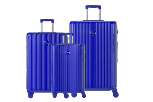 Murano Set DE 3 VALISES RIGIDES Rio (Tailles S,M,L) Blue Klein