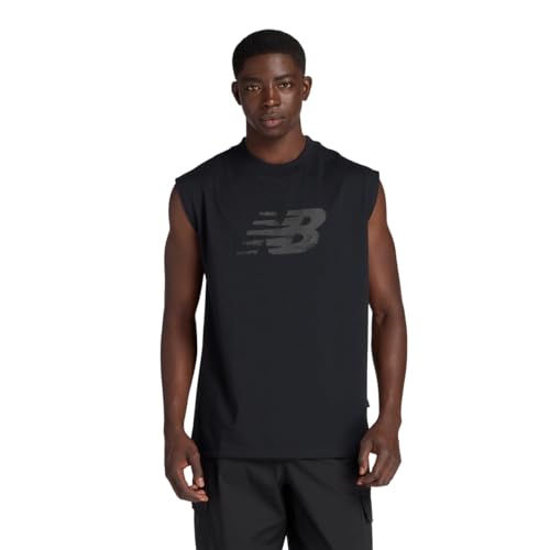 new balance(ニューバランス) タンクトップ ノースリーブ シャツ 吸水速乾 メンズ(AMT53173)