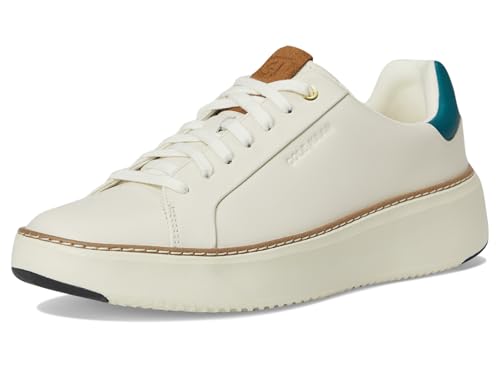 Cole Haan Women's Grandpro Topspin Sneakers, Ivry/Tobacco SDE, 8 Wide2