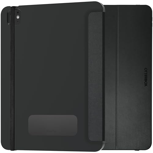 OtterBox React Folio Cover per Apple iPad Pro 13' (M5) 2025, (M4) 2024, antishock e cadute, ultra sottile, custodia Folio protettiva, testata a norme MIL-STD 810G, Nero, Senza Retail Package