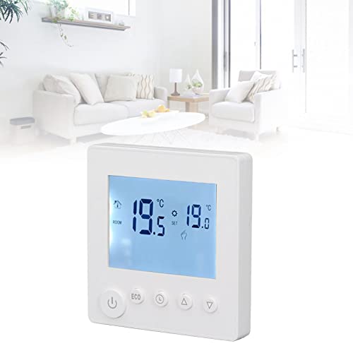 Smart Thermostat, Home Electric Heating Thermostat Digital Thermostat with Large LCD Display Programmable Thermostats AC 95‑240V 16A - Image 6
