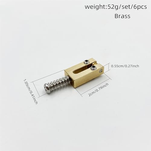 Selles de trémolo pour guitare sans tête bloc vibrato électrique headless à roulements - 4