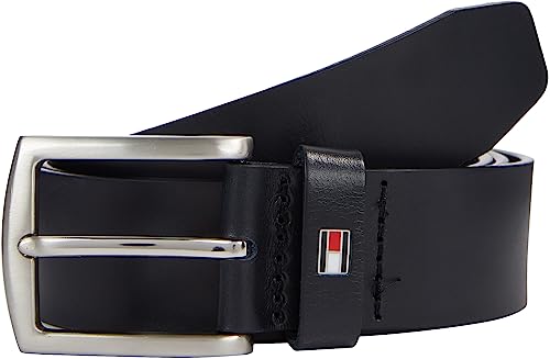 Tommy Hilfiger New Denton 3.5 Belt Am0am08360 Homme Ceintures, Bleu (Midnight), W105