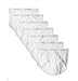 Hanes Ultimate Men's 7-Pack Full-Cut Pre Shrunk Briefs, White, X-Large