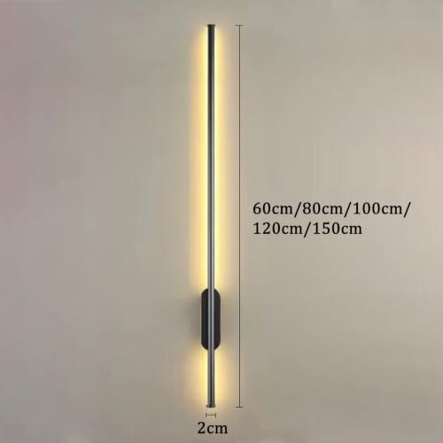 Aplique LED largo de pasillo y dormitorio con iluminación regulable minimalista 7