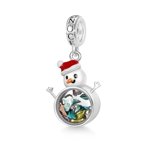 Image of GNOCE Christmas Charm Silver Plated & Sterling Silver Bracelet Gift