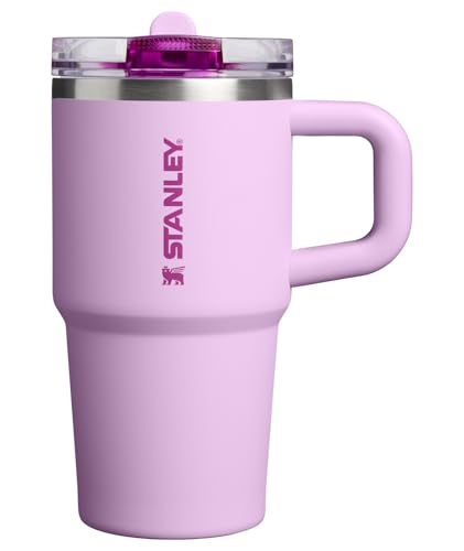 Image of STANLEY Quencher ProTour Flip Straw Tumbler with Leakproof Lid 20 oz | Built-In Straw & Handle | Cupholder Compatible for Travel | Insulated Stainless Steel Cup | BPA-Free | Soft Orchid