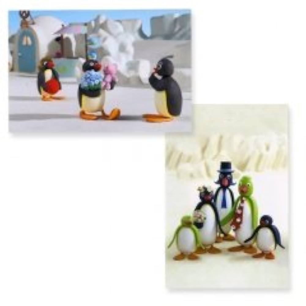 Amazon | ピングー ポストカード2枚セット 写真柄 PINGU