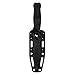 Benchmade - Infidel 133 Double-Edge Tactical Fixed Blade Knife with Glass Breaker and Boltaron Sheath, Spear-Point Blade, Plain Edge, Satin Finish, Black Handle