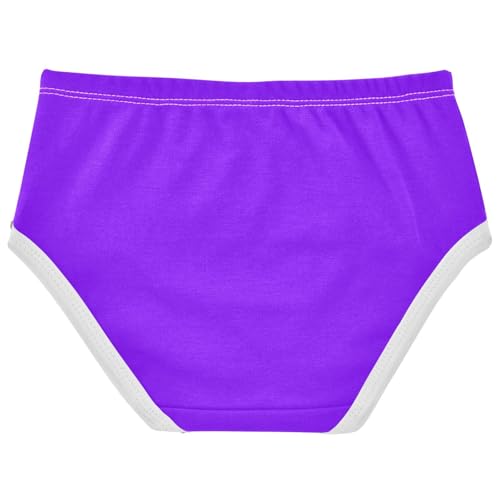 Joisal Violet Purple Girls Underwear Toddler 2t Cotton Panties Little Girl Aesthetic Kids Undies Briefs2