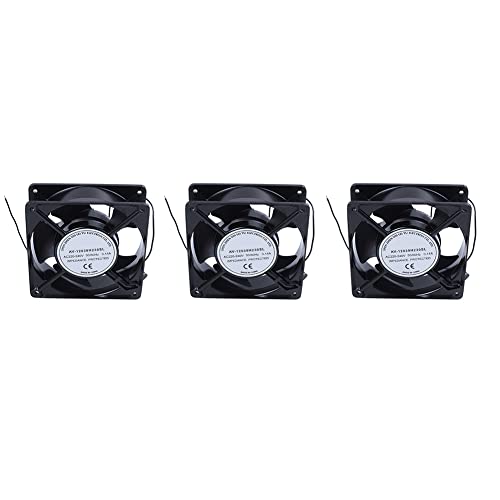 Ventilateur de refroidissement 120mm 220V brushless pour atelier et terrarium