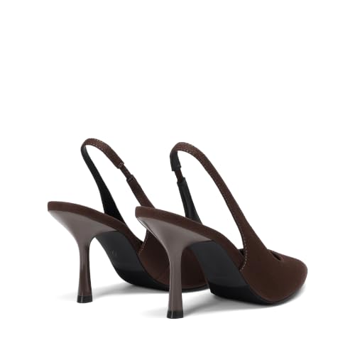 DREAM PAIRS Women's Slingback High Heels Pumps Shoes,Brown,10 - image 7