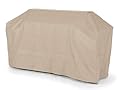 Covermates Island Grill Cover - Weather Resistant Outdoor Cover, Heavy Duty BBQ Covers for Large Island, Ultima 600D Polyester, 86 Inch, Ripstop Tan