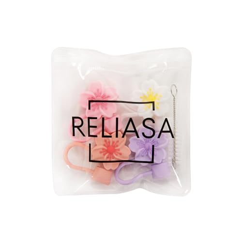 RELIASA Tampa de canudo de flor – Acessórios fofos para copos Stanley de 850 g e 1,134 g, Topper par