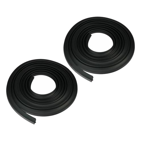 TuoHuanGu Door Weatherstrip Seals Rubber Pair Set of 2 for Chevy for GMC for Truck 1950-1955 Cab Front Left Right 1AWSD00382 KG3100