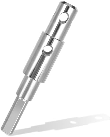 Raneped Two Stage Auger Adapter Ice Auger Kit for Use with Auger Drill Fits for 3/4" 7/8" Internal Diameter of Auger Shaft, Perfect for ice Fishing,Soil Drilling Projects and Garden Hole Digging