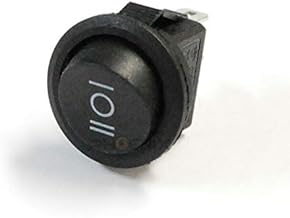 PHOENIX Rocker Switch, 3 Pin Small, Round Sea Sauce Switch, 3 A, Alternate, 3 Poles, Rocker Switch, ON Off, Embedded Universal 1 Piece