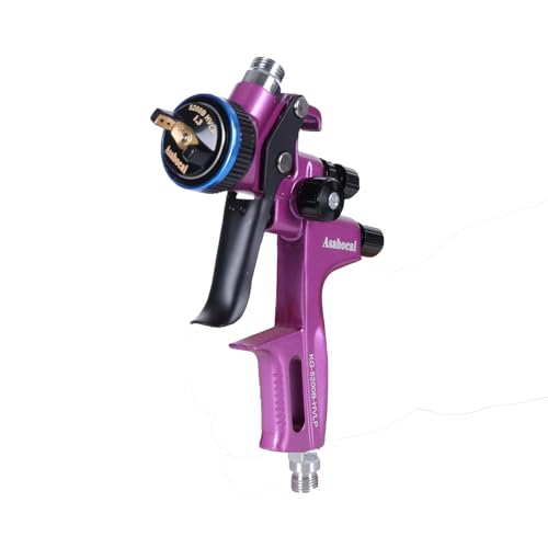 Image of 1.3mm HVLP Automotive Paint Gun, High-Atomization Pneumatic Sprayer for Car Clear Coat & Basecoat, Professional Gravity Feed Spray Gun for Furniture & Woodwork Finishing