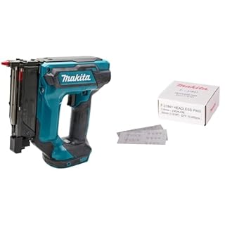 Makita DPT353Z 18V Li-Ion LXT Pin Nailer - Batteries And Charger Not Included & F-31841 Headless Pin Nail 23G/0.6 P30, Multi-Colour