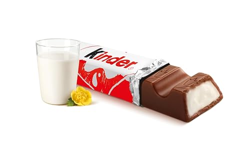 kinder Schokolade – Schokoriegel aus gefüllter Vollmilchschokolade – 1 Packung mit je 8 Einzelriegeln (8 x 12,5 g) 3