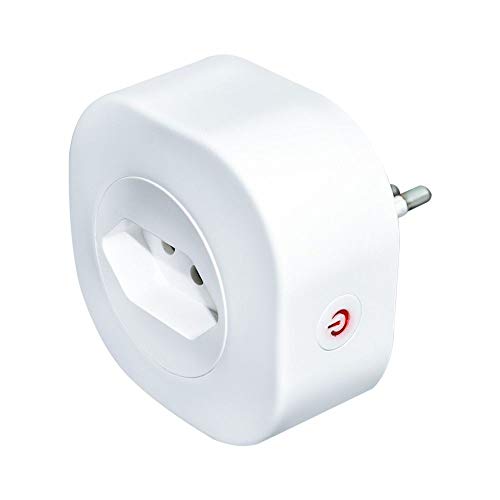 Tomada Inteligente Smart Plug Adaptador Wi-Fi, Função Agenda, Controle Eletrodomésticos via Smartpho
