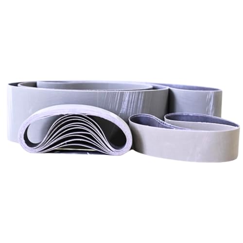 Fabricado con Trizact cinta de lijado de fieltro, lijadora de banda de tubos, lijadora de cuchillos, afiladora, afiladora, afilador de cuchillos, 50 x 1020 mm, tamaño de grano (A006 = P1200)