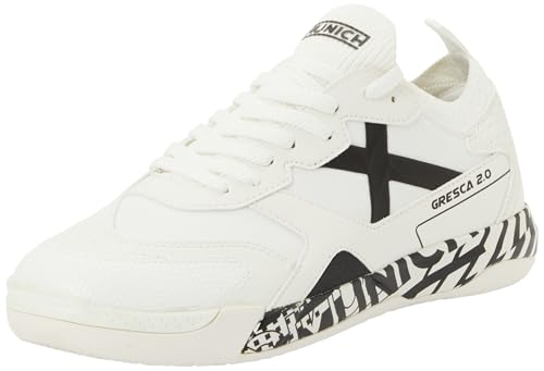 MUNICH GRESCA 2.0 09, Zapatillas Unisex Adulto, Blanco, 46 EU