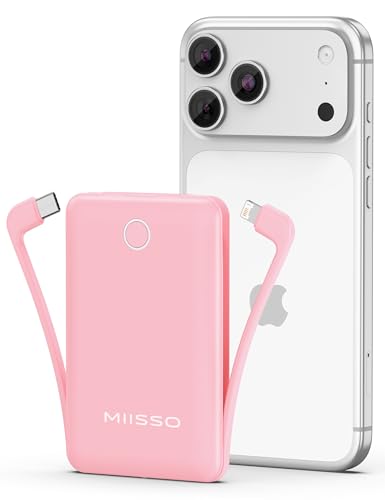 miisso 10000mAh Mini Portable Charger wi…