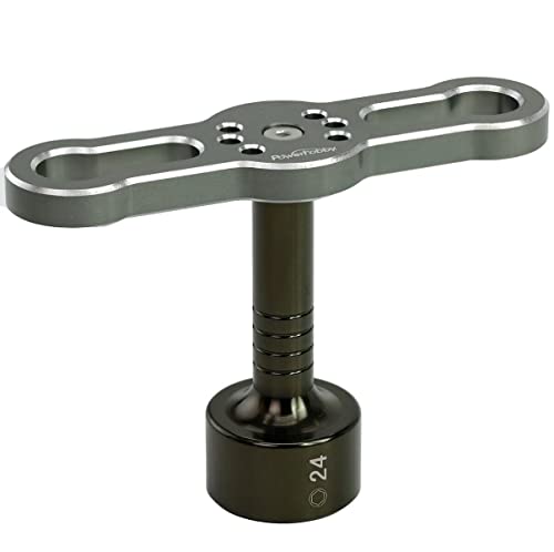 Powerhobby 24mm Aluminum T-Handle Hex Wheel Wrench RC Tools