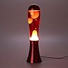 Balvi Lampe Lava Magma Couleur Rouge Lampe avec Lave Originale et Amusante Article de déco Moderne Al