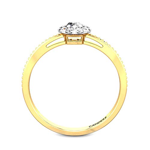 Image of Candere by Kalyan Jewellers Cubic Zirconia Ring for Women