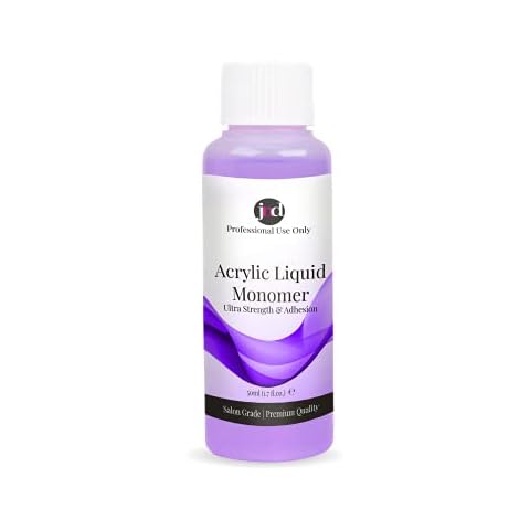 JND Acrylic Liquid Monomer Professional Salon Quality Acrylic Nails Extensions Nail Art (50ml, Purple) Cover