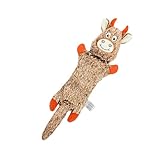 Amusant à mâcher multi-angles : les jouets grinçants pour chiens conçus pour les chiens de taille moyenne offrent des angles de mastication, favorisant la santé des dents et améliorant le plaisir de jouer à l'intérieur ou à l'extérieur tout en divertissant les animaux pendant des heures dans n'importe quel environnement.