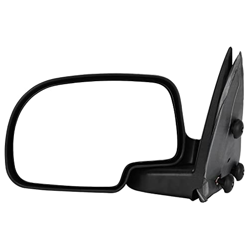 AUTOSAVER88 Left Driver Side Mirror Compatible with 1999-2006 Chevy Silverado GMC Sierra 1500 2500(07 Classic Only), 2000-2006 Suburban Avalanche Yukon XL Denali Door Mirror Manual Adjustable Folding