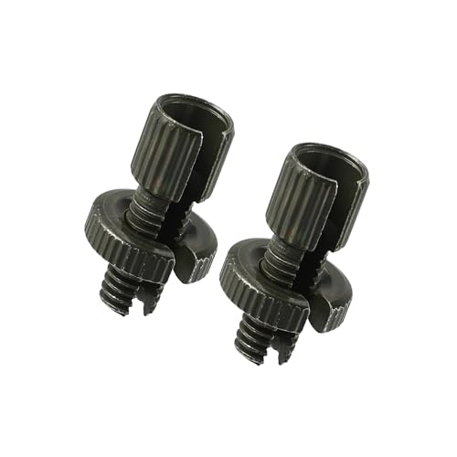 Tornillos de ajuste de línea de cable de embrague M8 con ranura para scooter y bicicleta de aluminio