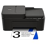 HP DeskJet 4220e 588K43, Stampante Multifunzione a Getto d'Inchiostro A4 a Colori, Fronte e Retro Manuale, 8,5 ppm, Wi-Fi, ADF, Fax da mobile, 3 Mesi di Inchiostro Instant Ink Inclusi, Bianca