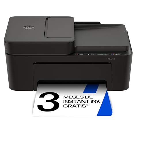 HP DeskJet 4320 Impresora multifunción inalámbrica de inyección de Tinta a Color, con alimentador automático de Documentos ADF y Wi-Fi de Doble Banda, Compatible con Instant Ink y la App Smart