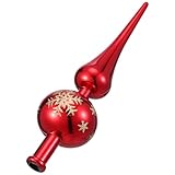 Gadpiparty Adorno de estrella para árbol de Navidad, dos decoraciones de fiesta geniales, estrella colgante de Navidad, decoración de árbol de Navidad, sombrero rústico, mini lazo, plástico 3D para