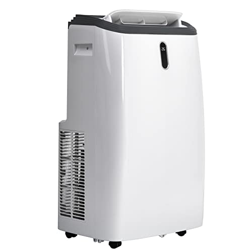 HNCXHX Climatiseur Mobile de climatisation Silencieux 12000BTU, déshumidificateur, avec Fonction d'échappement de Refroidissement, télécommande de Tuyau d'échappement/contrôle APP Cover