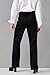 Men's Retro 70S Disco Fever Black Flared Pants Adult Vintage Trousers Bell Bottoms,46-48