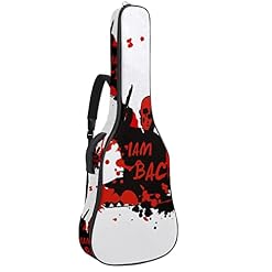 Housse imperméable pour guitare acoustique avec double bandoulière et poche Motif loup sauvage, Multicolore 10., 42.9×16… - Les Beatles, Paul McCartney, John Lennon, RIngo Starr, George Harrison