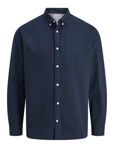 JACK & JONES Ls T-Shirt Jjoxford Detail L, Blazer Bleu Marine, M Hommes