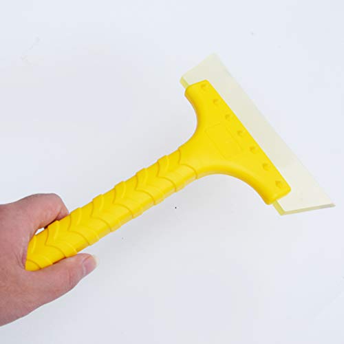 Zwbfu Raspador de neve multifuncional Lâmina de borracha larga antiderrapante Pega longa para carro