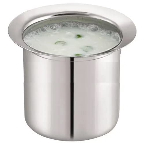 Sjeware Heavy Guage Stainless Steel Gunj (Milk Container, Boiler, Milk Pot), Size: 600 ml - Image 5