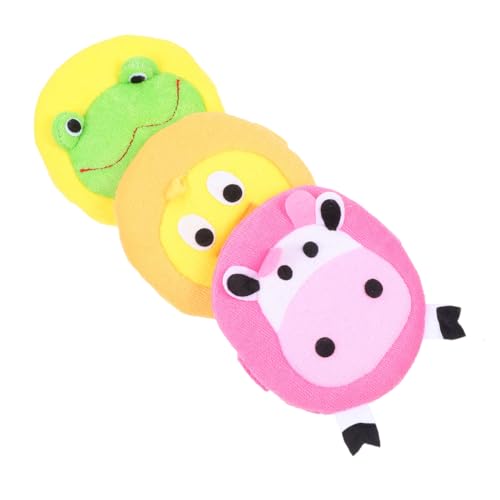 Ipetboom 3�� �o�X�X�|���W �p�b�h �X�N���o�[ ���� �� bath towel bath sponge �V�����[�N���[�j���O�X�|���W �N���[�j���O�p�i �t�@�C���t�����`�e���[