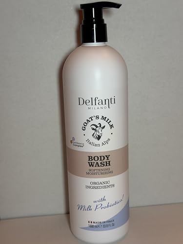 Goat's Milk Body Wash with Probiotics, Organic Ingredients, Italian Scent, 34.8 Fl Oz image 2