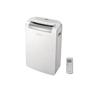 Foto di Ariston Mobis 10 - Condizionatore Portatile con Tubo 10.000Btu 46,7x39,7x76,5 e Telecomando, Pinguino Raffreddamento Rapido e Ventilazione, Climatizzatore 30mq, Aria Condizionata Classe Energetica A+